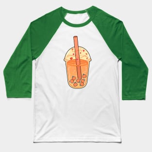 Aesthetic pumpkin spice boba Baseball T-Shirt